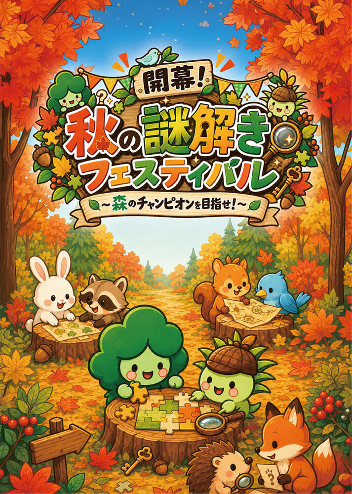 大町市の開幕！秋の謎解きフェスティバル